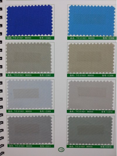 SD-DGYE   滌棉細珠帆  T/C  21*21   96*55 後面照